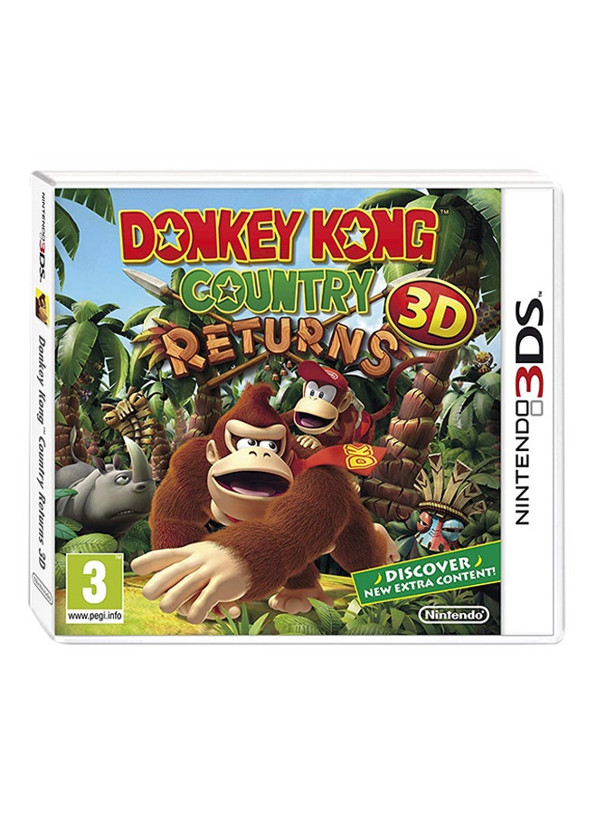 Donkey Kong Country Returns (Intl Version) - Adventure - Nintendo 3DS