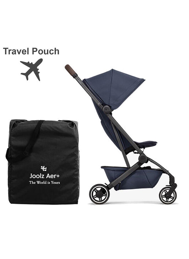AER+ Lightweight & Compact Travel Stroller - Portable One-Hand Fold Design - Ergonomic Seat for Infant & Toddler (up to 22 KG) - XXL Sun Hood - Stroller for Airplane - Travel Pouch - Sandy Taupe
