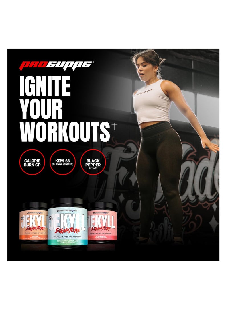 Prosupps Dr. Jekyll Signature Stimulant Free Pre-workout 30 serving Blueberry Lemonade