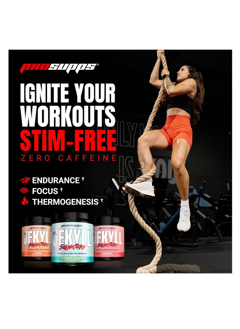 Prosupps Dr. Jekyll Signature Stimulant Free Pre-workout 30 serving Blueberry Lemonade