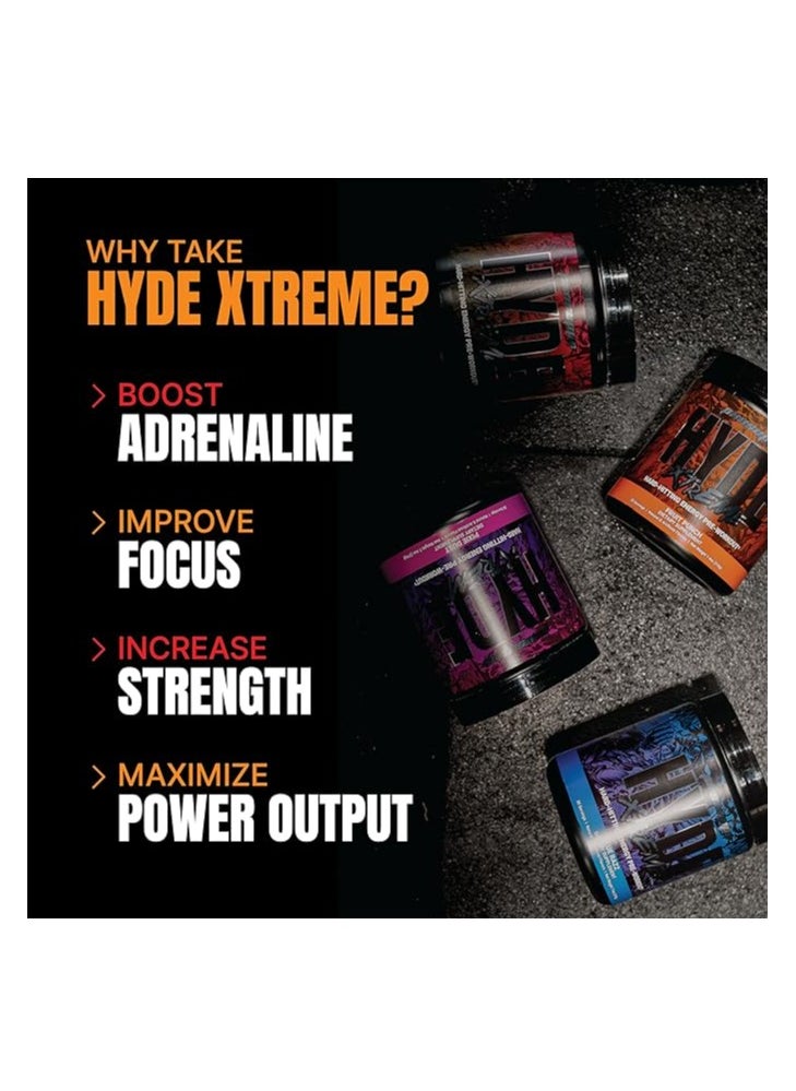 Prosupps Hyde Xtreme Pre-Workout 30 Servings Fruit Punch 210g