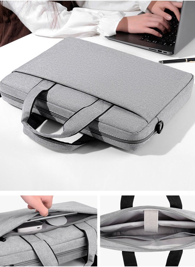 Laptop Bag 15.6 Inch, Waterproof Laptop Sleeve Case Business Briefcase, 13-14-15.6 Inch Laptop Carrier,Shoulder Bag for Men and Women