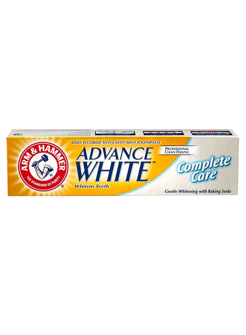 Advance White Complete Care Daily Fluoride Anti-Cavity Mint Toothpaste 115grams