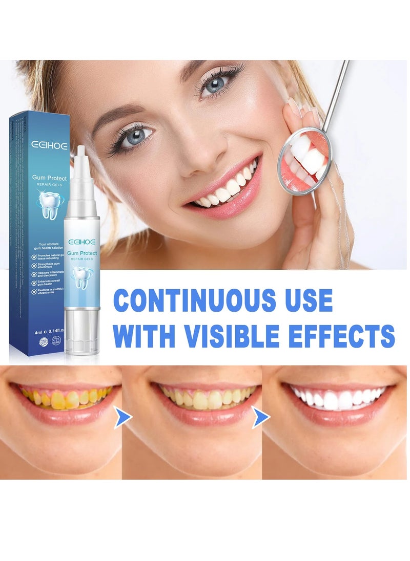 Teeth Whitening Essence, Tooth Repair Toothpaste Gel Relief Gum, Teeth Whitening Pen With Instant Results, Safe And Gentle Teeth Oral Clean Stain Remover Pen For Teeth To Reduce Yellowing (1pc)