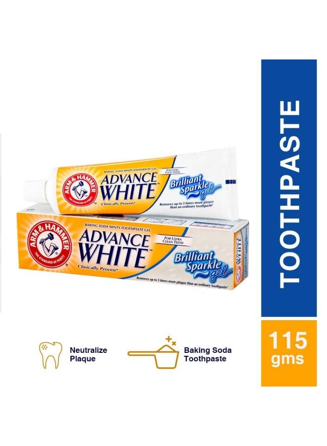 Advance White Brilliant Sparkle Toothpaste 115grams