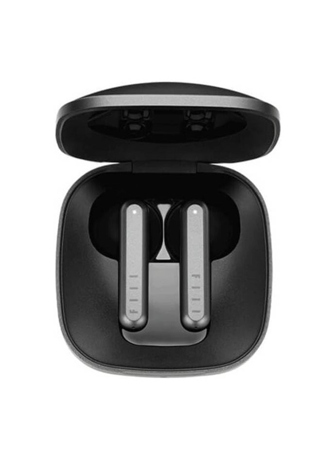 FIIL CC Key ENC Dual Mic Fast Connection Wireless Earphones Noise Canceling Bluetooth 5.3 Support Dual Device Switching for Android Music and Game Black (English Updated Version)