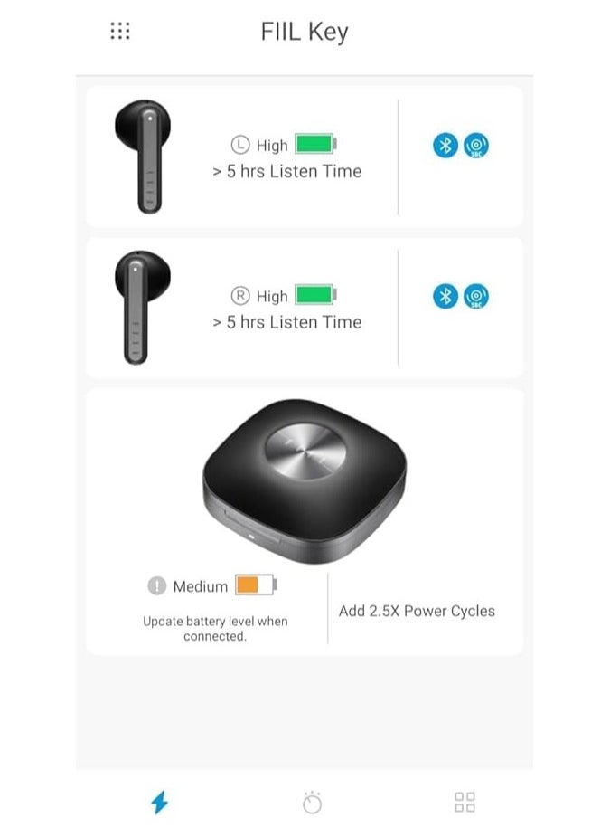 FIIL CC Key ENC Dual Mic Fast Connection Wireless Earphones Noise Canceling Bluetooth 5.3 Support Dual Device Switching for Android Music and Game Black (English Updated Version)