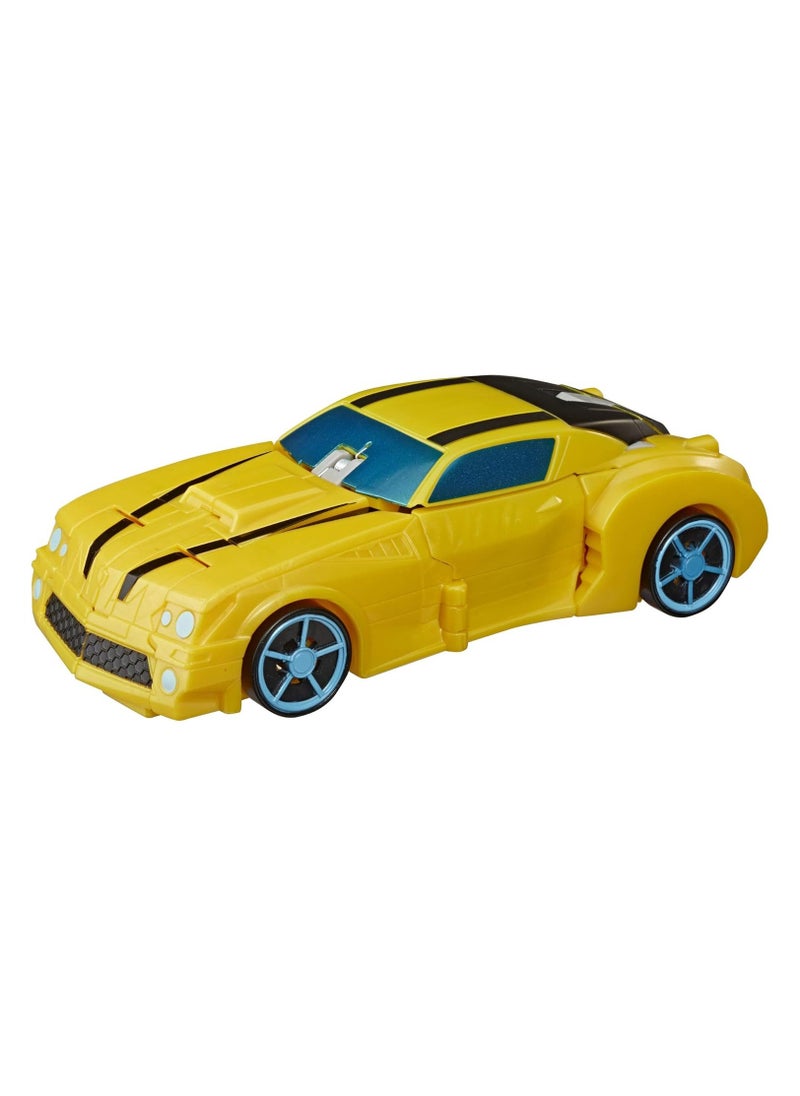 Transformers Toys Cyberverse Ultra Class Bumblebee Action Figure, Combines with Energon Armor to Power Up