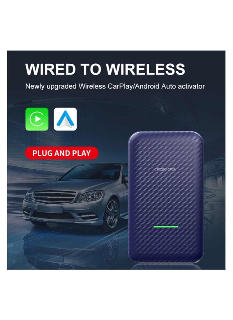 4.0 Wireless Android Auto CarPlay Adapter CarPlay Dongle Auto Connect for Volkswagen Toyota Honda Audi Benz Mazd