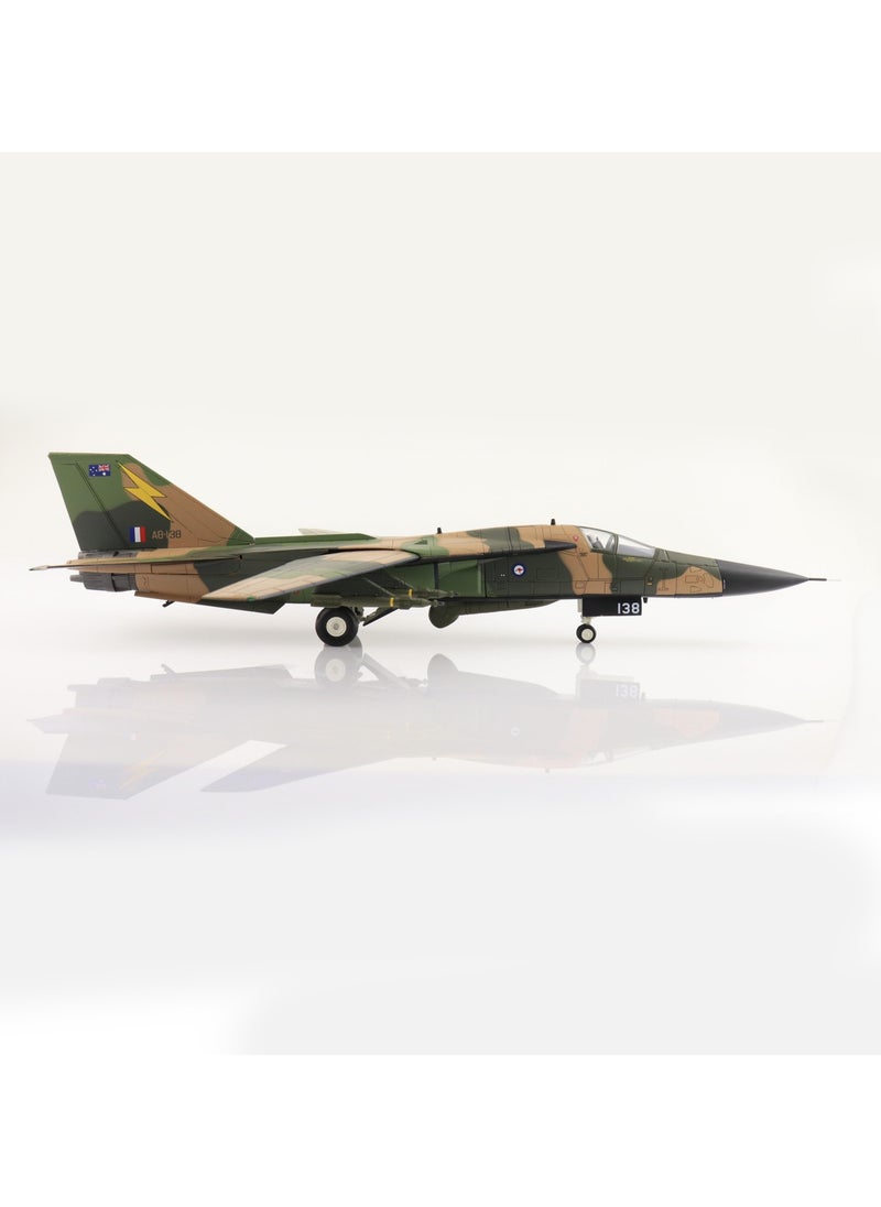 General Dynamics F-111C Aardvark Diecast Model RAAF No.1 Sqn, A8-138 Pave Tack Prototype, 1984