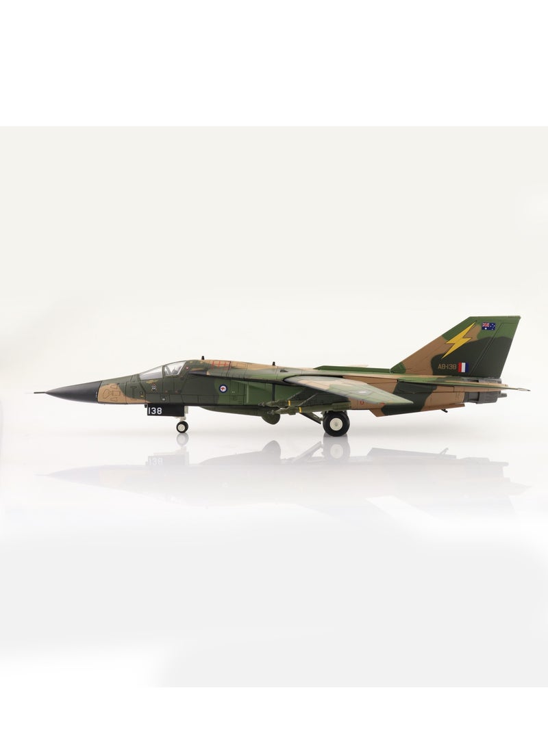 General Dynamics F-111C Aardvark Diecast Model RAAF No.1 Sqn, A8-138 Pave Tack Prototype, 1984