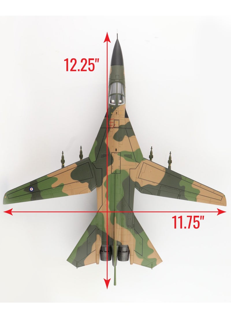 General Dynamics F-111C Aardvark Diecast Model RAAF No.1 Sqn, A8-138 Pave Tack Prototype, 1984