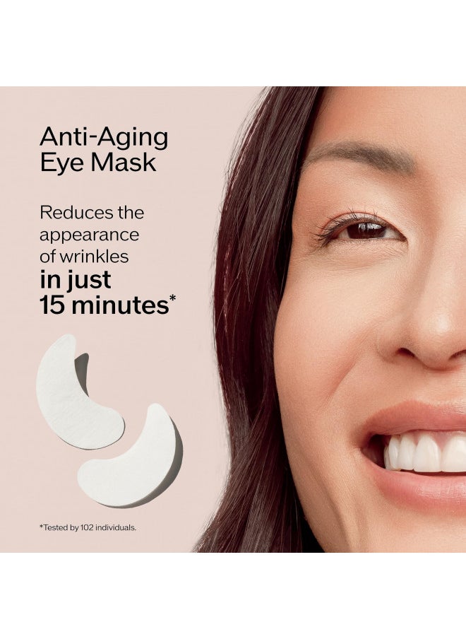 Shiseido Benefiance Wrinkleresist24   Pure Retinol Express Smoothing Eye Mask   12 Sets ofTwo Eye Masks   Reduces Appearance ofWrinkles In 15 Minutes