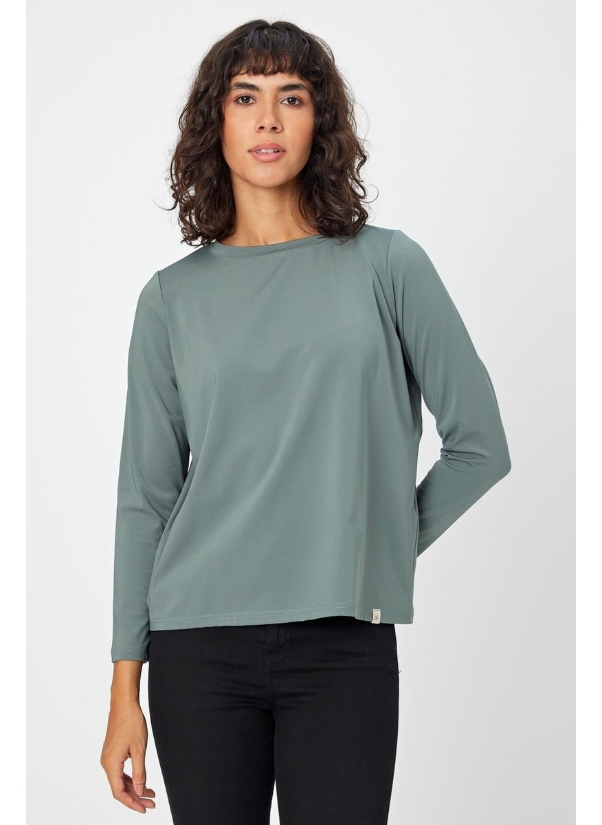 Alexandergardi Long Sleeve Mercerized Fabric T-Shirt (AGSWEAT00)