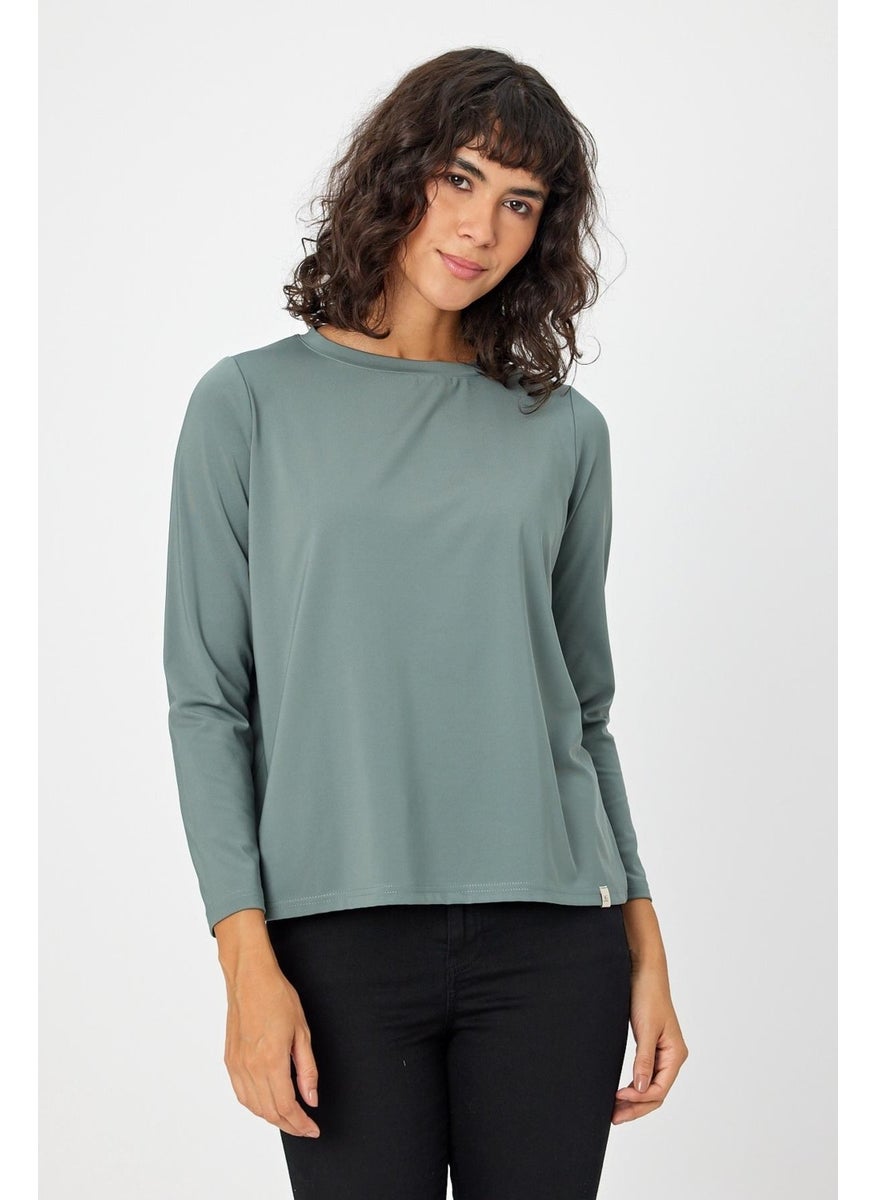 Alexandergardi Long Sleeve Mercerized Fabric T-Shirt (AGSWEAT00)