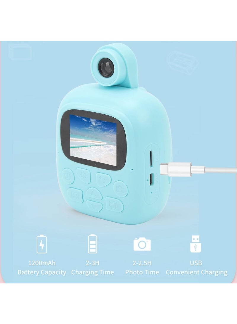 Digital Print Camera, Direct Print Camera Toy for Kids and Children