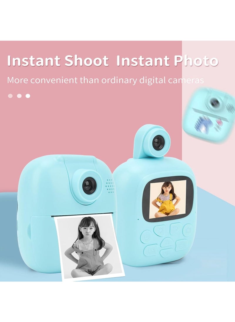 Digital Print Camera, Direct Print Camera Toy for Kids and Children