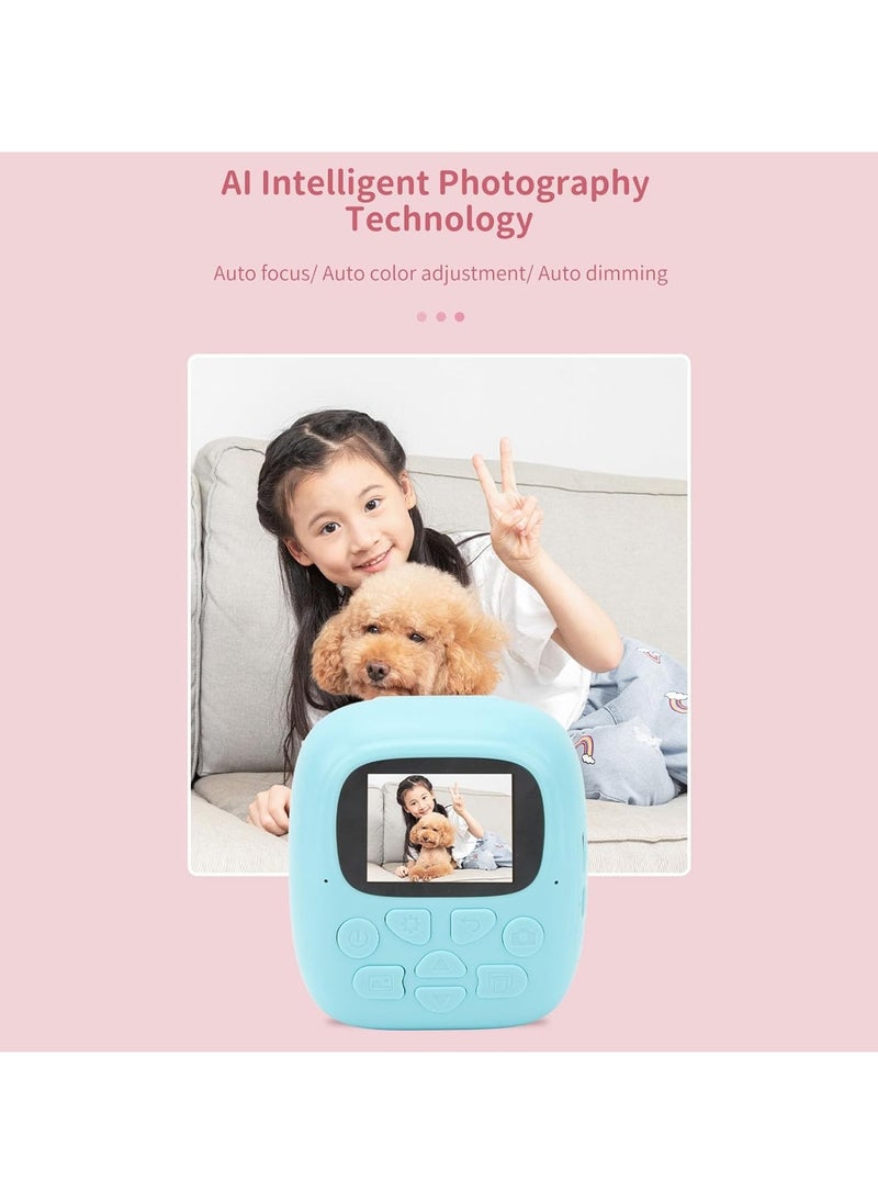 Digital Print Camera, Direct Print Camera Toy for Kids and Children