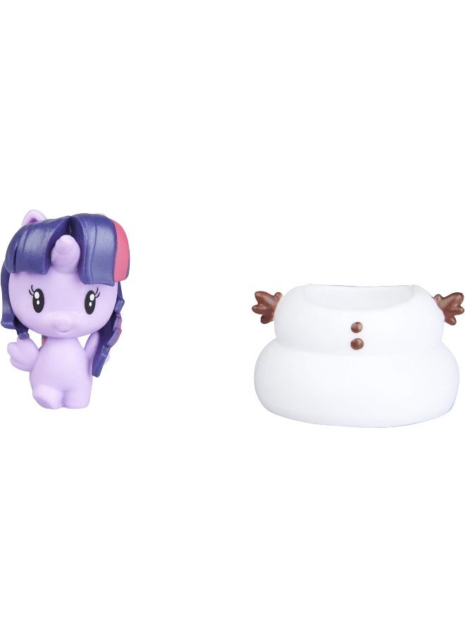 My Little Pony Toy Cutie Mark Crew Series 4 Surprise Pack: Snow Day Collectible 5 Pack with 2 Mystery Figures, Kids Ages 4 & Up