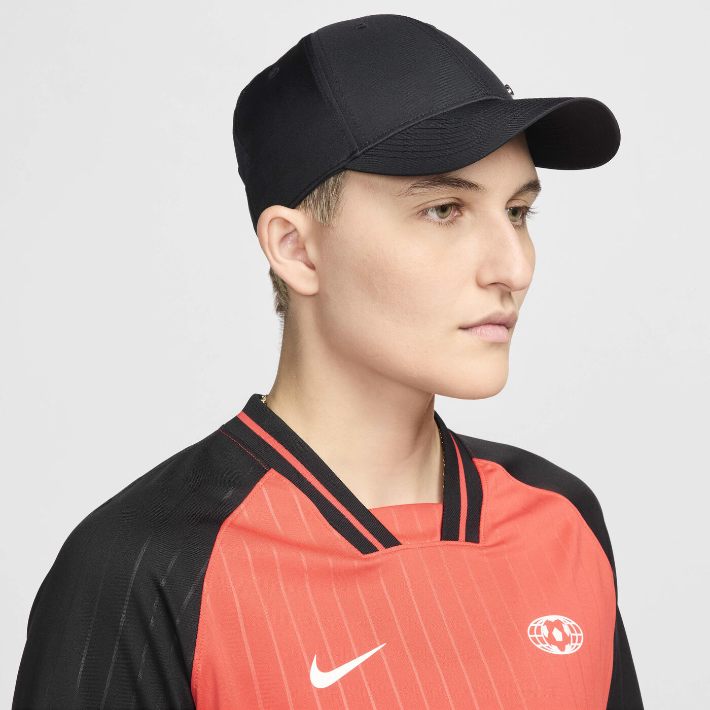 Club Structured Metal Swoosh Cap