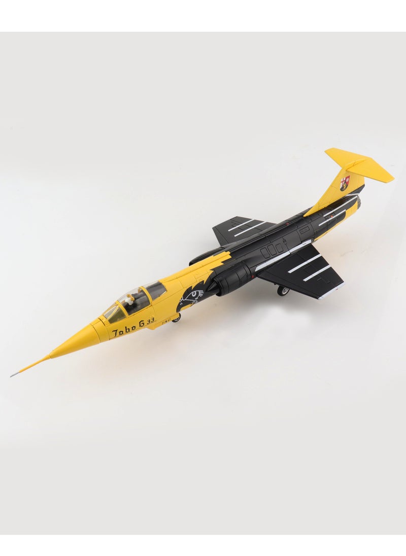 Lockheed F-104G Starfighter Diecast Model Luftwaffe JaBoG 33, 22+67, Buchel AB, Germany, F-104 Starfighter Retirement 1985