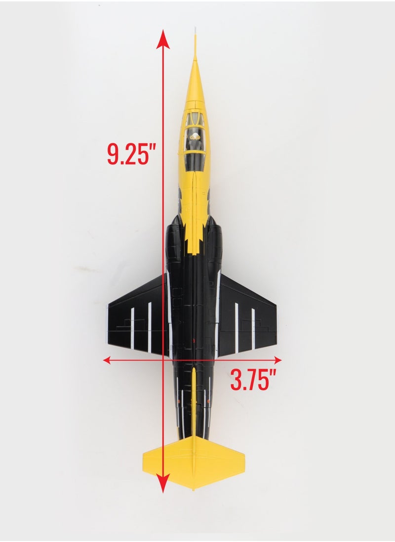 Lockheed F-104G Starfighter Diecast Model Luftwaffe JaBoG 33, 22+67, Buchel AB, Germany, F-104 Starfighter Retirement 1985