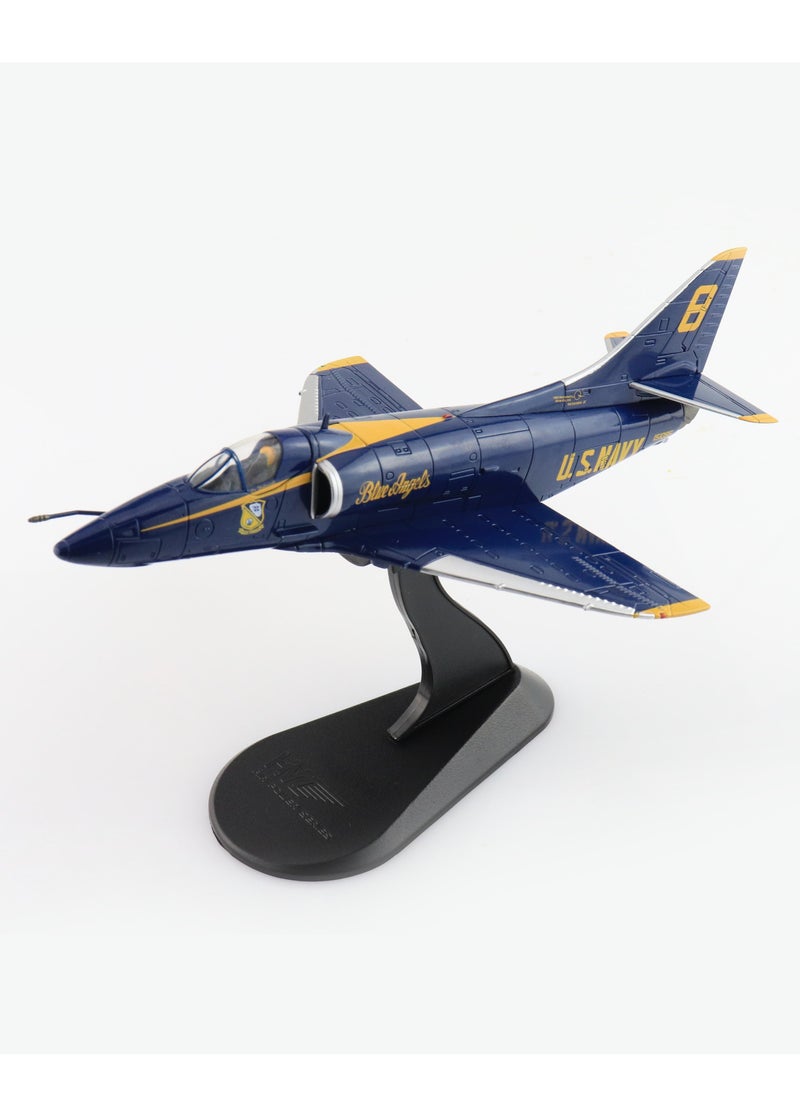 Douglas A-4E Skyhawk Diecast Model USN Blue Angels, #8, Tokushima, Japan, 2008