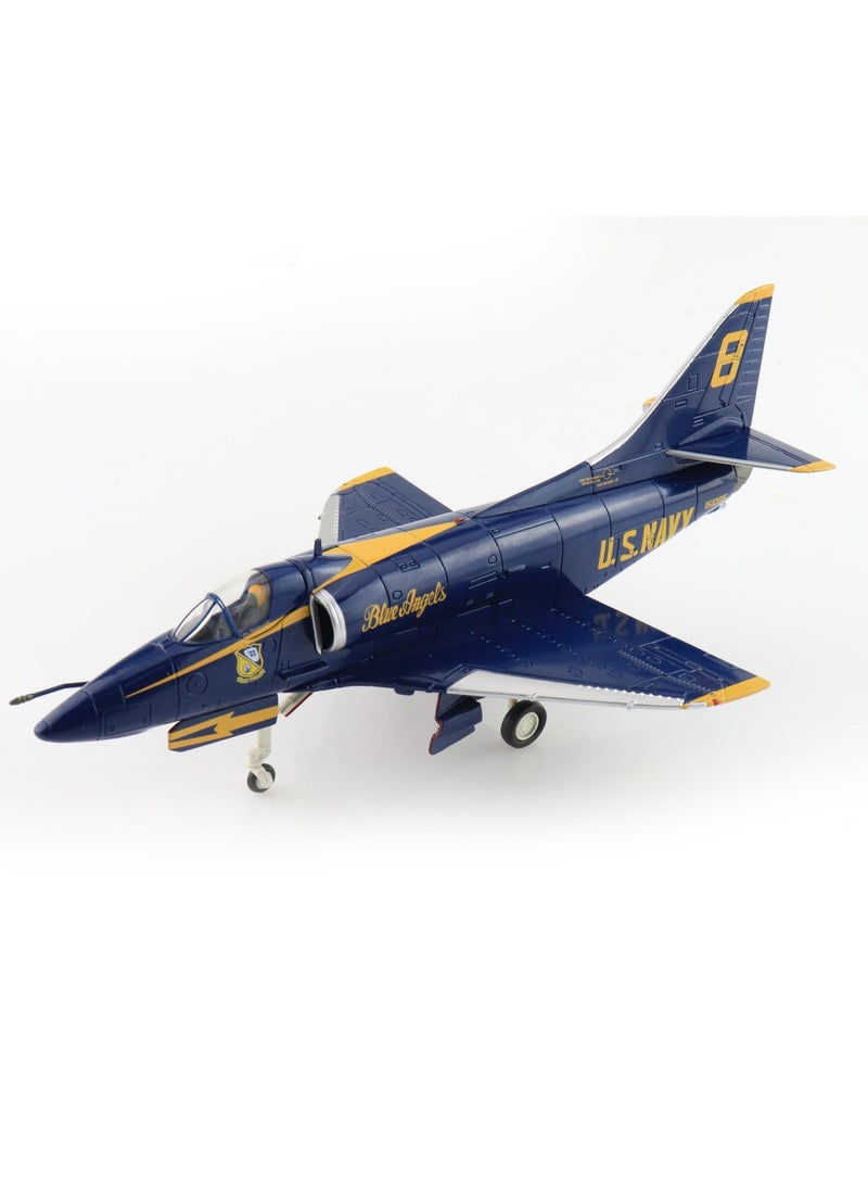 Douglas A-4E Skyhawk Diecast Model USN Blue Angels, #8, Tokushima, Japan, 2008