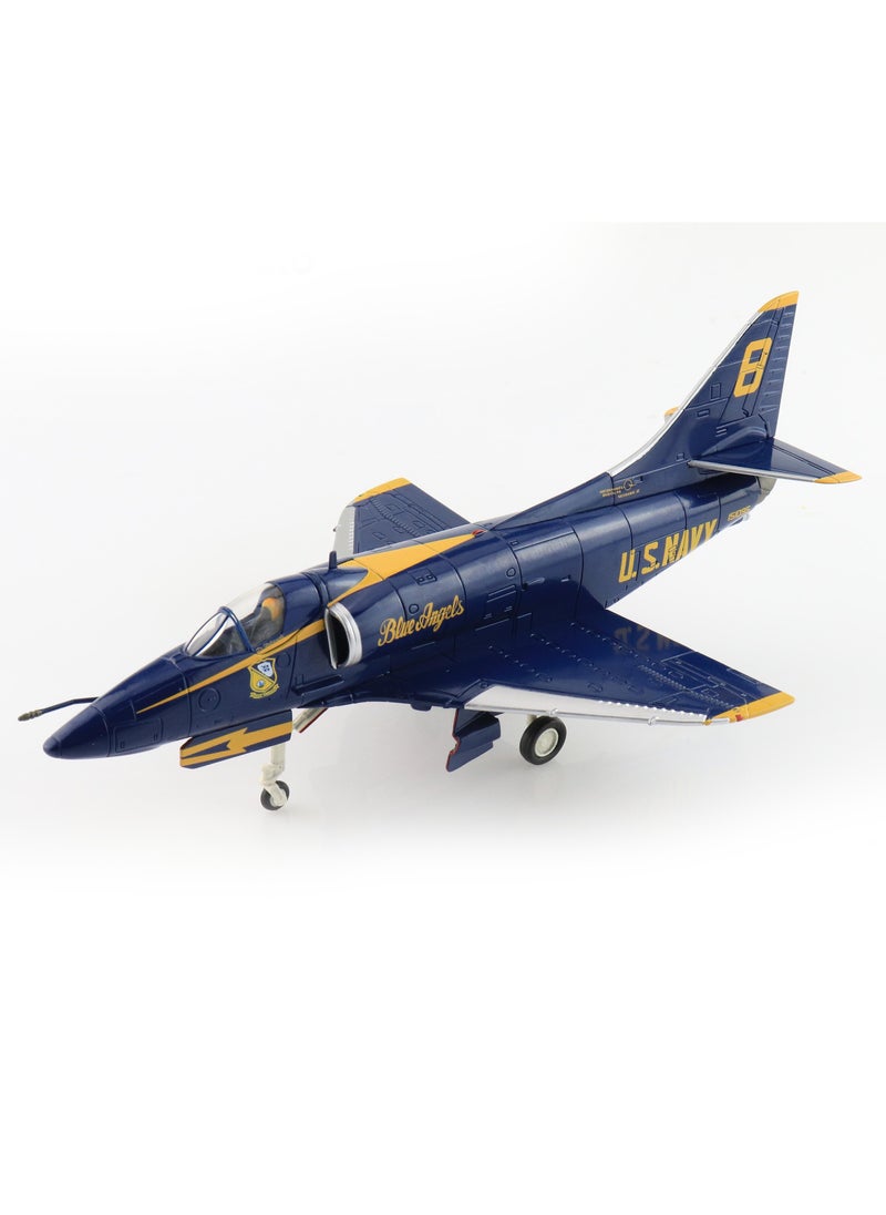 Douglas A-4E Skyhawk Diecast Model USN Blue Angels, #8, Tokushima, Japan, 2008