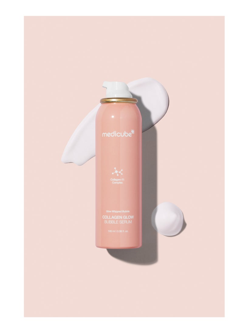 Medicube Collagen Glow Bubble Serum - Fast-absorbing bubble-type serum that gives you 24h Glow & Lifted Look - Korean skincare