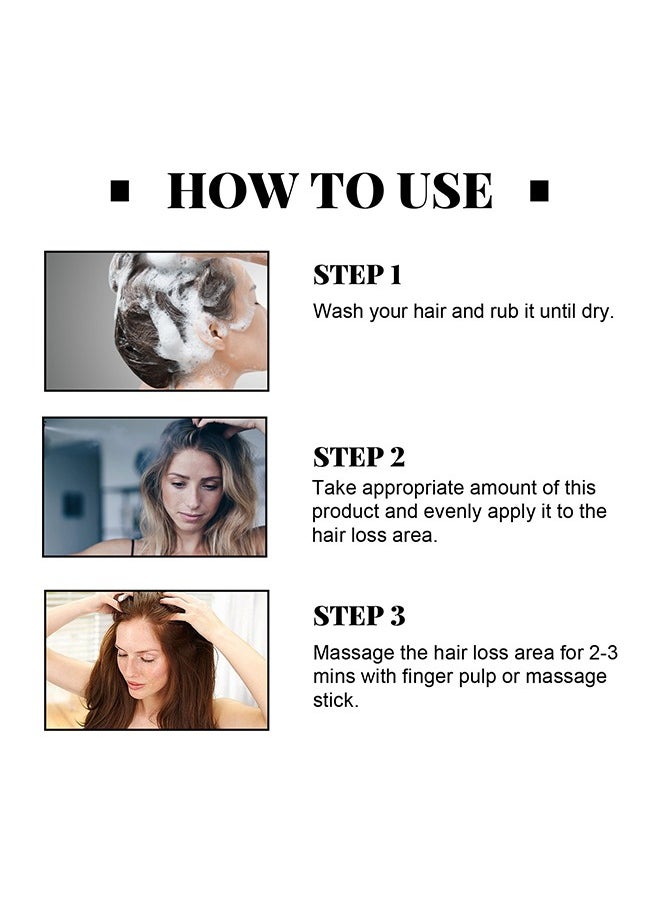 Hair Growth Spray，Fast Hair Growth Spray Serum Ginger Anti Hair Loss Treatment Product Prevent Thinning Dry Frizzy Repair Beauty Hair Care Essence