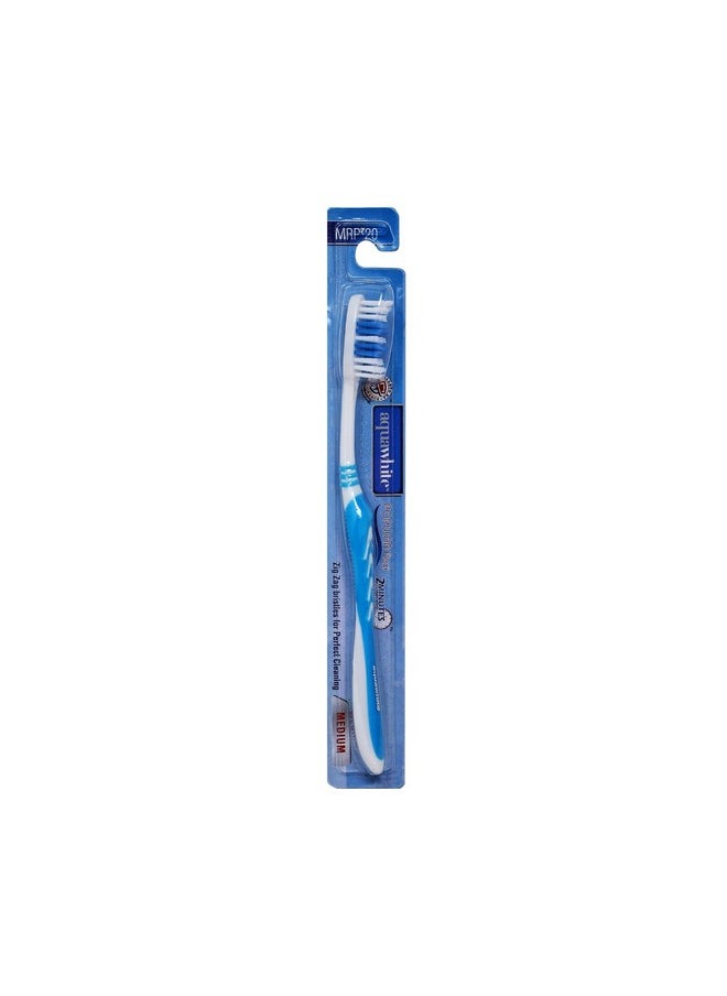 Adult Popular Flexi Manual Toothbrush, Medium Bristles, Pack Of 12. (Color May Vary)