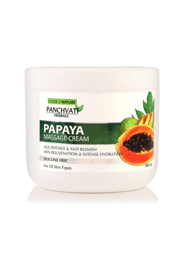 Herbals Papaya Massage Cream 800 Ml