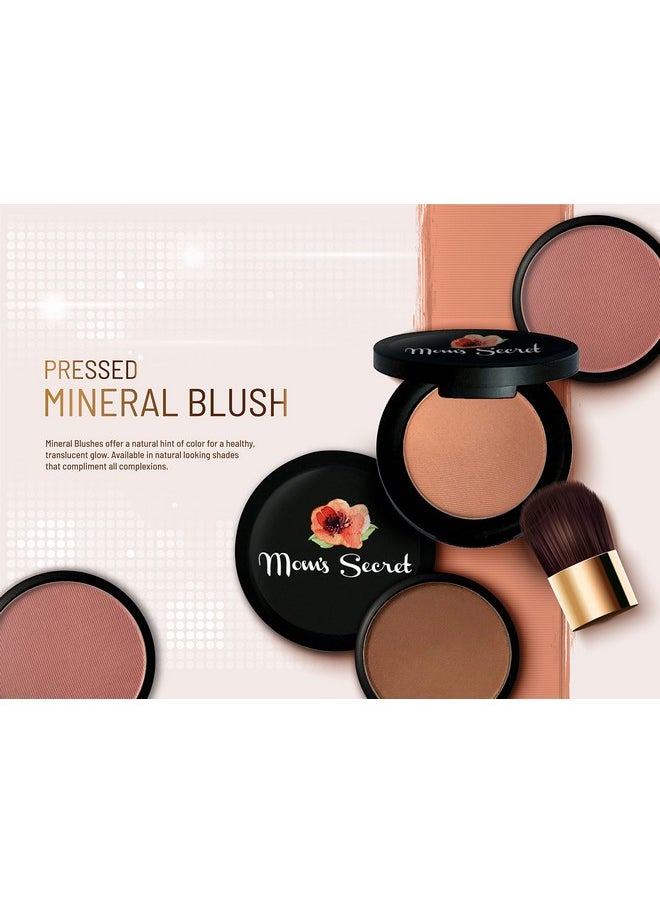 Pressed Mineral Blush. Made In The Usa. 0.14 Oz. (Precious)