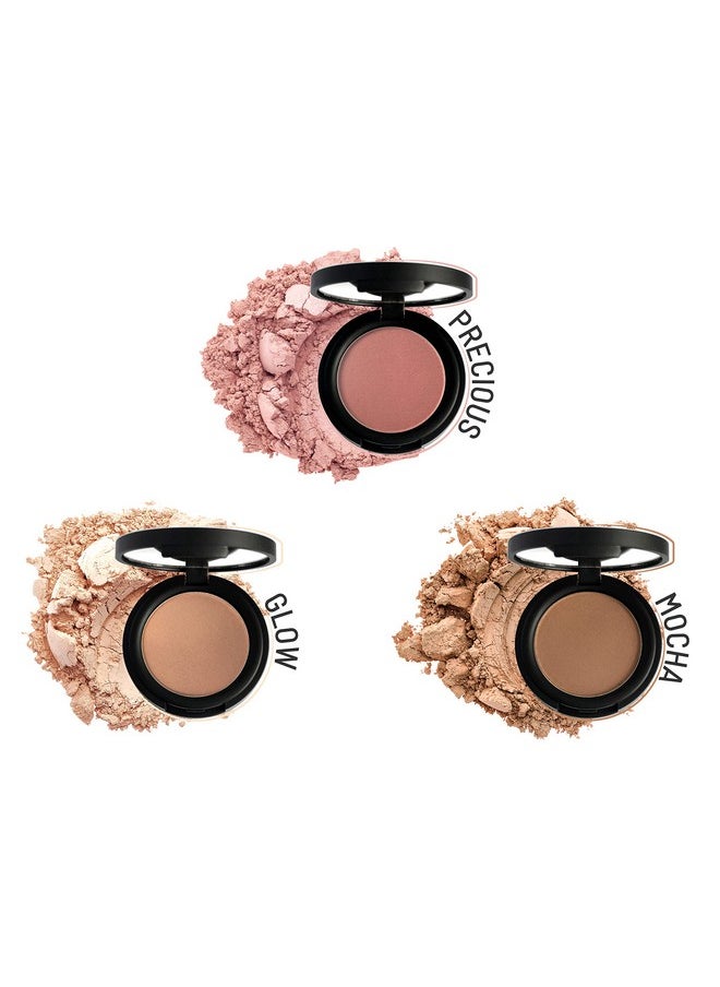 Pressed Mineral Blush. Made In The Usa. 0.14 Oz. (Precious)