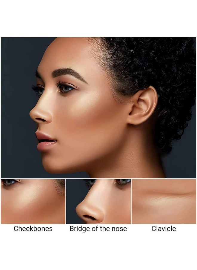 4 Color Contour Stick Makeup Set Concealer Bronzer Stick Cream Contour Palette Contour Contouring Makeup Kit For Beginner Face Highlighter Makeup Stick Liquid Contour Contorno Maquillaje 02+03