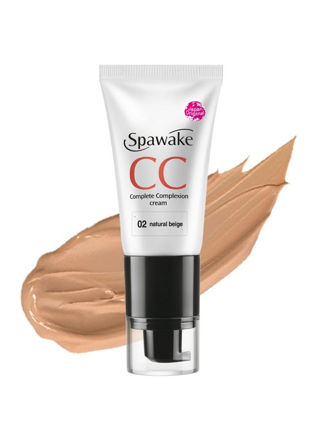 Cc Cream For All Skin Type With Spf 32/Pa++ (02 Natural Beige, 30G, Medium)