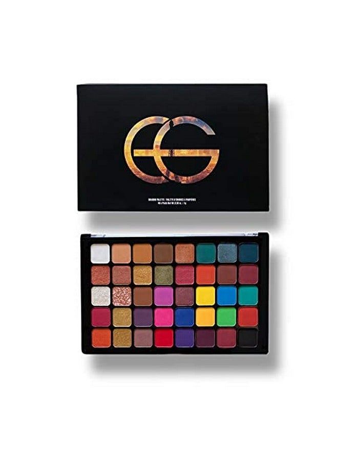 40 Colour Cool Tone Eyeshadow Palette | Highly Pigmented Eye Makeup Palette, Matte Shimmer Eyeshadow Pallet Long Lasting Blendable Natural Colors Make Up Eye Shadows Cosmetics Gift Kit