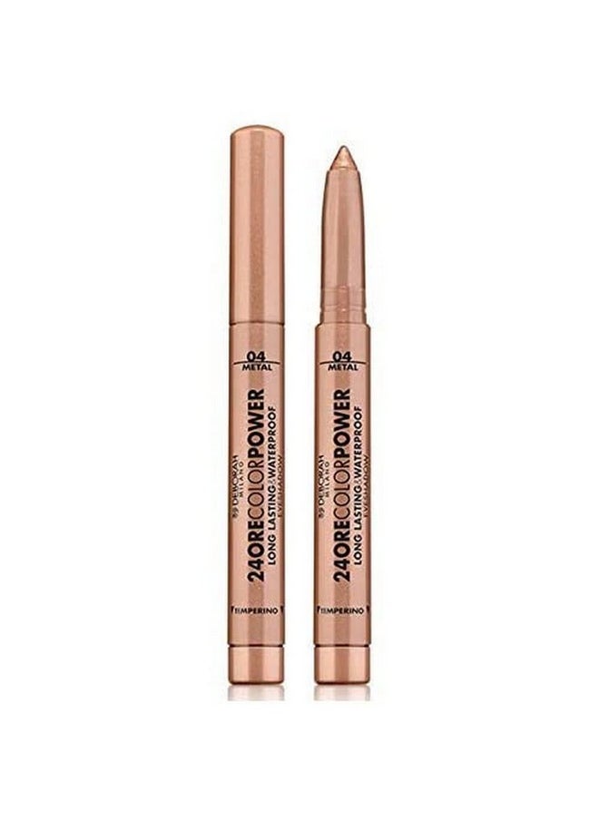 Milano 24Ore Color Power Long Lasting & Waterproof Eyeshadow Stick 04 Warm Brown