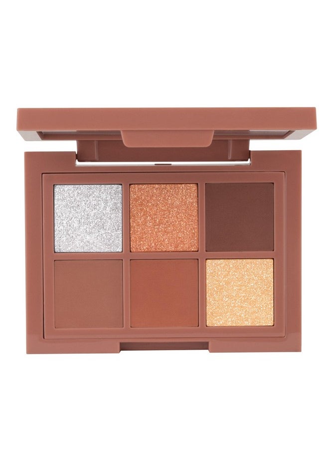 Blooming Matte & Shimmer Eyeshadow Palette (4.8Gm) (03-Imperial) | Highly Pigmented | Blendable | Perfect For Any Occasion | Multicolor | All Skin Type | Travel Friendly