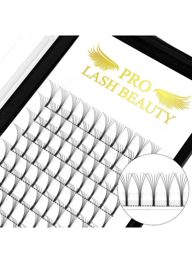 Premade Volume Eyelash Extensions 6D-D-0.07-9-16Mix Long Stem Premade Fans Eyelash Extensions .07 .10 Premade Volume Fans Volume Lash Extensions C D Curl(6D-D-0.07,9-16 Mix)