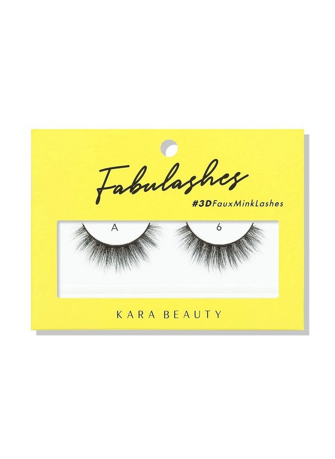 Fabulashes 3D Faux Mink False Eyelashes - Style A6