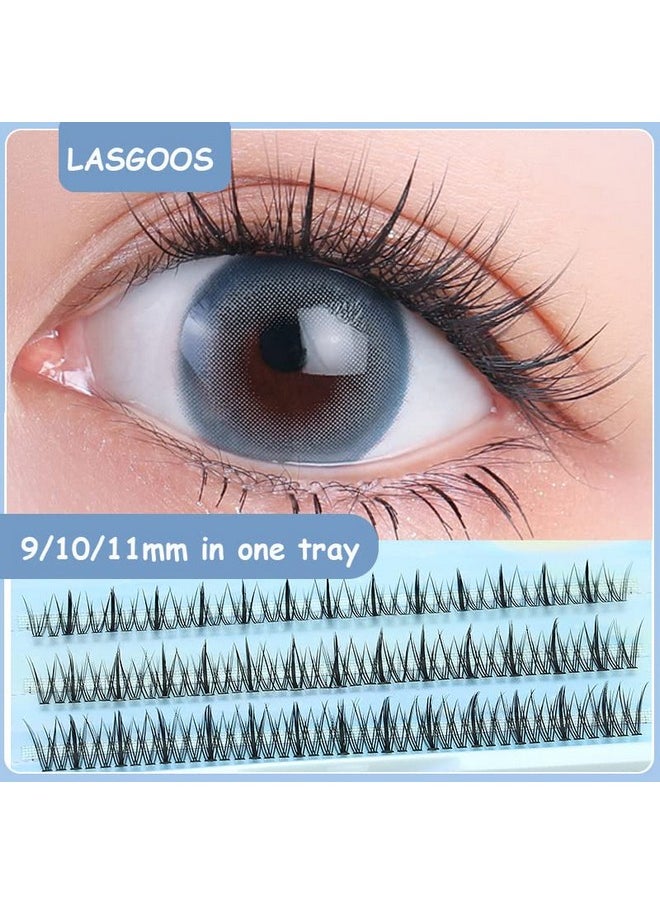 Diy Eyelash Extensions Angel Eyelashes Natural Home Grafted Sandwich False Fake Individual Eyelashes Cluster Lashes Flower Fairy Eye Makeup 9/10/11Mm Pack Wholesale