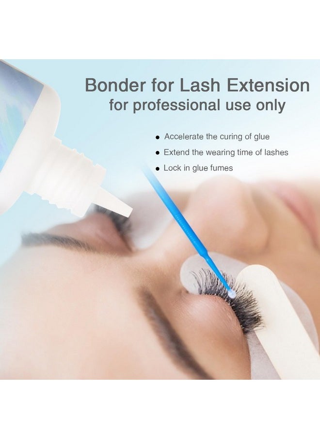 Lash Bonder For Eyelash Extensions, Super Eyelash Bonder For Lash Extensions, Glue Accelerator For Better Bond, Lash Seal Lock Glue Fume Reduce Irritation, Proof Water Oil For Longer Retention