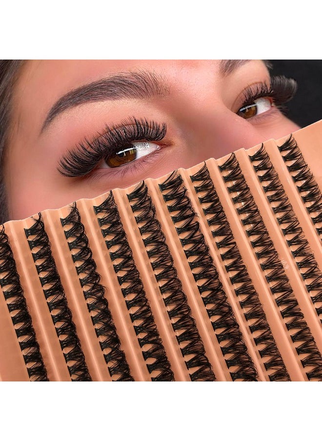 Sh Individual Clusters 200Pcs Eyelash Extension Natural Individual Diy Clusters 40D+50D Lashes Extension 10-16Mm Wispy D Curl False Eyelash Clusters Diy At Home, By Befacl