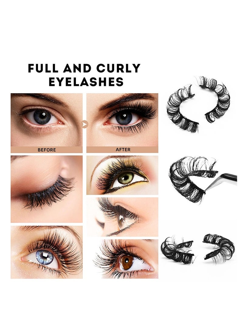 High volume DD curvature nutrual false eyelashes for party and daily makeup DH06-05