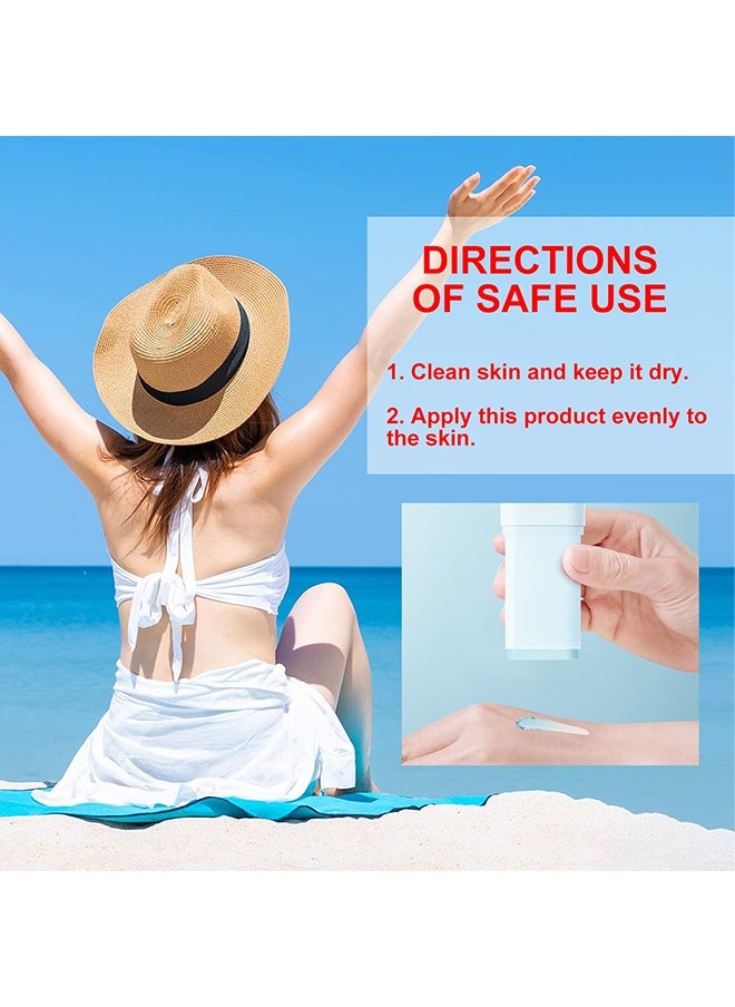 Cotton Soft Sun Stick SPF50+ PA++++, Summer outdoor resist UV moisturizing refreshing non-sticky comfortable skin feeling, Lightweight Sunscreen Stick For Face, 20G