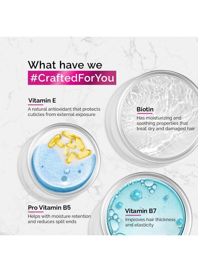 Craft Repair Shampoo, 275 Ml For Women I For Dry And Damaged Hair I Repair With Pro Vitamin B-5 I Charged With Vitamin- E & Biotin