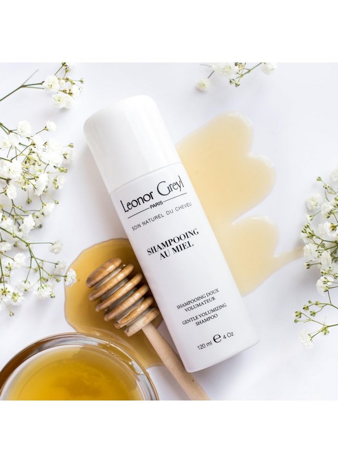 Izing Honey Shampoo - Shampooing Au Miel By Leonor Greyl - 97% Natural Ingredients, Lavender Honey, French Rose Extracts Build Volume, Flexibility & Shine. 4 Fl Oz. Made In France.