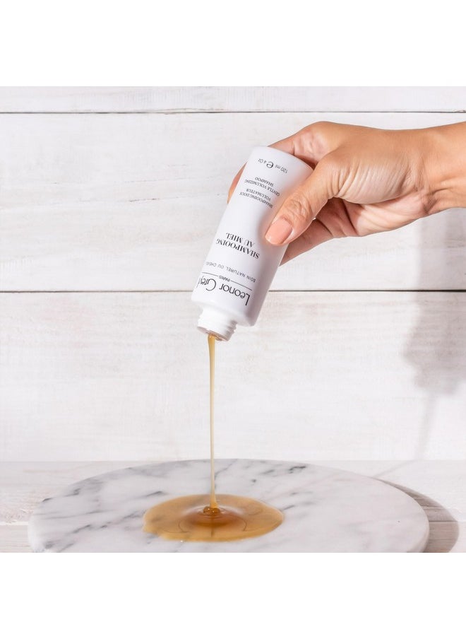 Izing Honey Shampoo - Shampooing Au Miel By Leonor Greyl - 97% Natural Ingredients, Lavender Honey, French Rose Extracts Build Volume, Flexibility & Shine. 4 Fl Oz. Made In France.